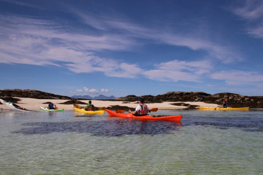 Arisaig Skerries Sea Kayak Morar Arisaig Beach