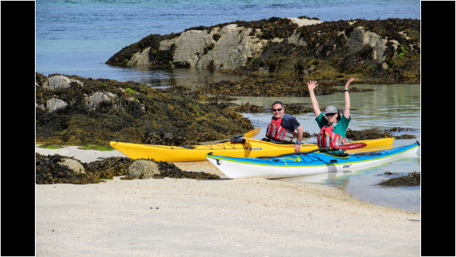 Beach Landing, Arisaig Skerries Sea Kayak Morar Arisaig Beach