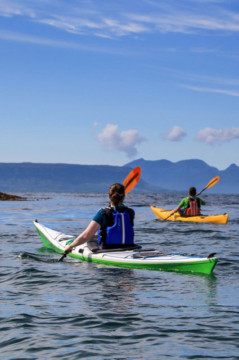 Eigg & Rum from the Arisaig Skerries Sea Kayak Morar Arisaig
