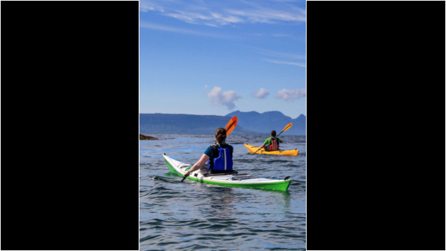 Eigg & Rum from the Arisaig Skerries Sea Kayak Morar Arisaig