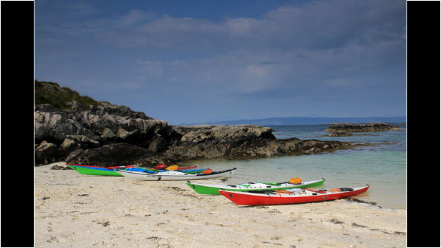 Beach Landing, Arisaig Skerries Sea Kayak Morar Arisaig Beach