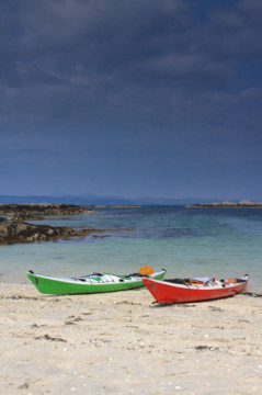 Beach Landing, Arisaig Skerries Sea Kayak Morar Arisaig Beach