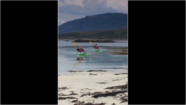 Beach Landing, Arisaig Skerries Sea Kayak Morar Arisaig Beach