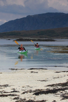 Beach Landing, Arisaig Skerries Sea Kayak Morar Arisaig Beach