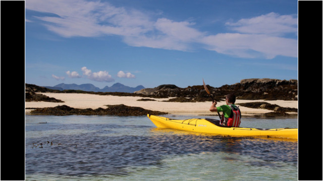 Beach Landing, Arisaig Skerries Sea Kayak Morar Arisaig Beach
