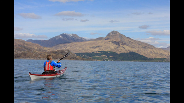 Looking into Loch Nevis, Inverie & Knoydart Sea Kayak Loch Nevis
