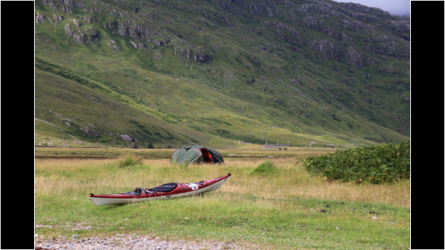 Camping at Head of Loch Nevis Sea Kayak Loch Nevis Camping