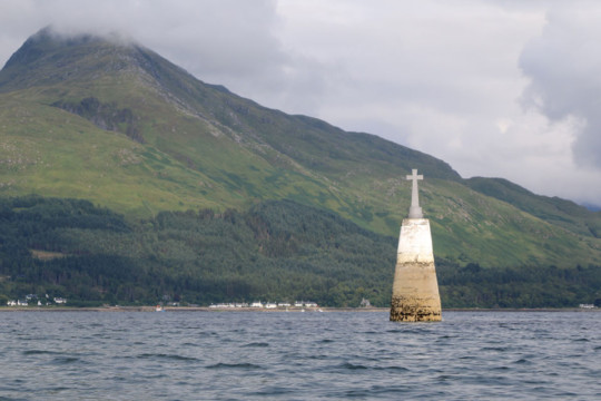 Shipping Marker & Inverie, Loch Nevis Loch Nevis