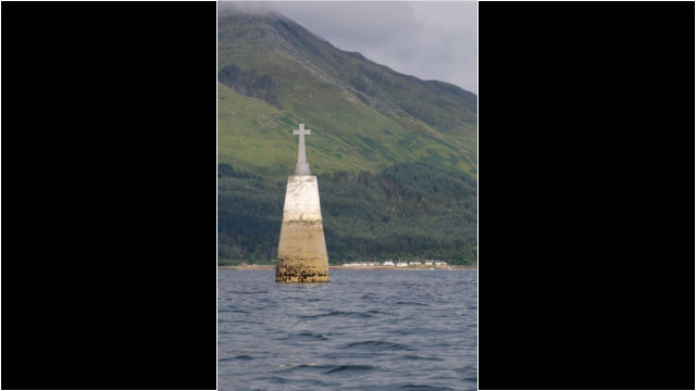 Shipping Marker & Inverie, Loch Nevis Loch Nevis