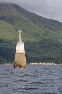 Shipping Marker & Inverie, Loch Nevis Loch Nevis