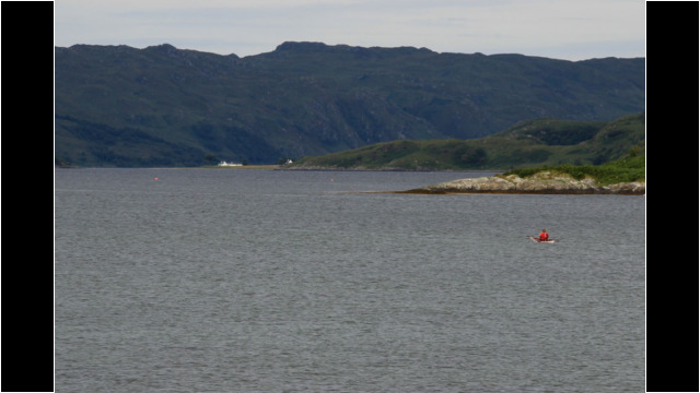 Heading out of Loch Nevis to Kylesknoydart Sea Kayak Loch Nevis