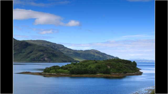 Eilean Rarsaidh, Loch Hourn Loch Hourn Eilean Rarsaidh