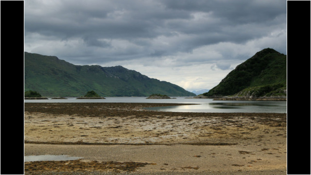Loch Hourn & Skye from Barrisdale Bay Sea Kayak Loch Hourn