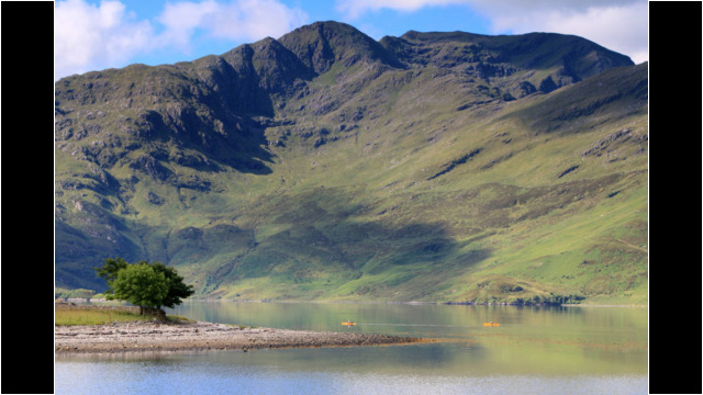Loch Hourn from Arnisdale Sea Kayak Loch Hourn