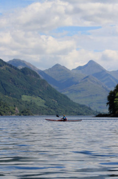 Loch Duich & Kintail Mountains Sea Kayak Loch Duich Kintail Mountains