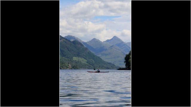 Loch Duich & Kintail Mountains Sea Kayak Loch Duich Kintail Mountains