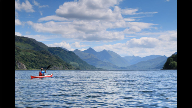 Loch Duich & Kintail Mountains Sea Kayak Loch Duich Kintail Mountains