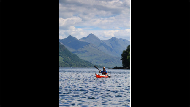 Loch Duich & Kintail Mountains Sea Kayak Loch Duich Kintail Mountains