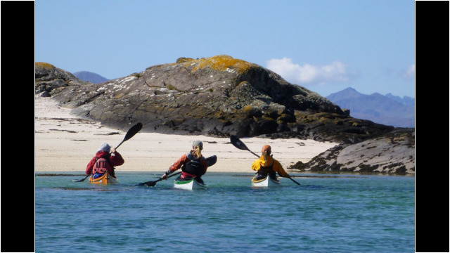 Hidden Beaches, Plockton Skerries Sea Kayak Plockton Beach