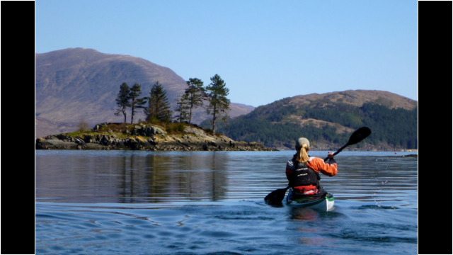 Leaving Plockton Sea Kayak Plockton