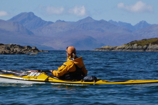 Skye Cuillins from Plockton Sea Kayak Plockton Skye