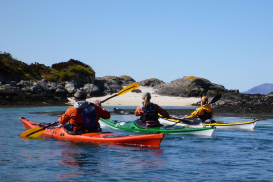 Hidden Beaches, Plockton Skerries Sea Kayak Plockton Beach