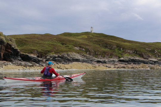 Light on Eilean Beag, Crowlin Islands Sea Kayak Crowlin Islands