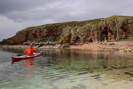 E. Coast of Eilean Beag, Crowlin Islands Sea Kayak Crowlin Islands