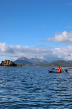 Skye from Crowlin Islands Sea Kayak Crowlin Islands