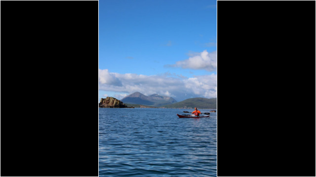 Skye from Crowlin Islands Sea Kayak Crowlin Islands
