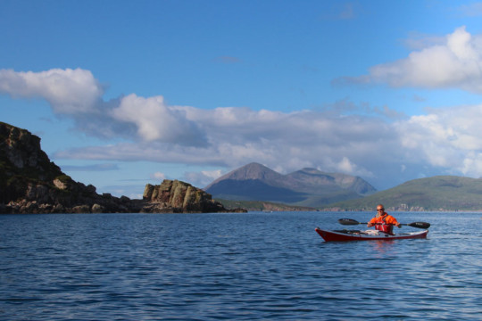 Skye from Crowlin Islands Sea Kayak Crowlin Islands