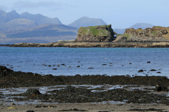 Dun Scaith Castle, Loch Eishort Loch Eishort Skye Dun Scaith Castle