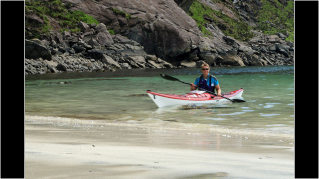 Loch nan Leachd Beach, Loch Scavaig Sea Kayak Loch Scavaig Skye