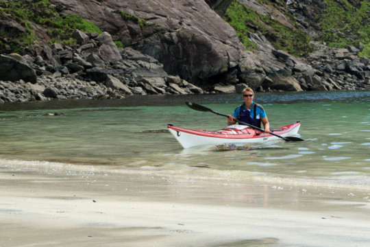 Loch nan Leachd Beach, Loch Scavaig Sea Kayak Loch Scavaig Skye