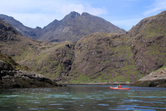 Loch na Cuilce & Cuillins Sea Kayak Loch Scavaig Skye Cuillin