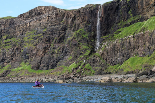 Waterfall, Talisker Sea Kayak Talisker Skye
