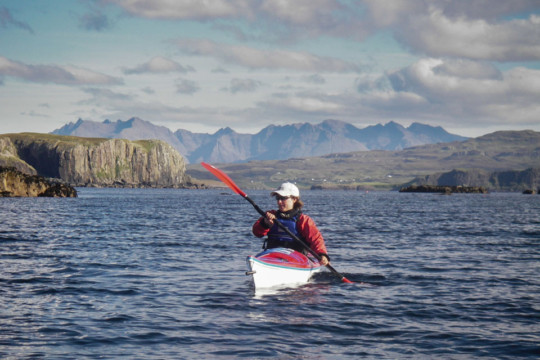 Tarner Island & Cuillins, Loch Bracadale Sea Kayak Loch Bracadale Skye Cuillin