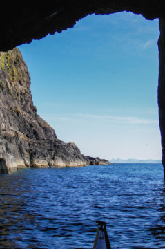 Cave, Neist Point Sea Kayak Neist Point Cave Skye