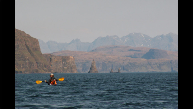 Macleod's Maidens & Cuillins, Neist Point Sea Kayak Neist Point Macleod's Maidens Skye