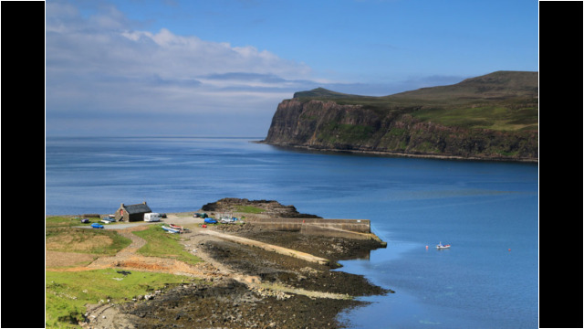 Meanish Pier, Dunvegan Head Sea Kayak Dunvegan Head Meanish Skye