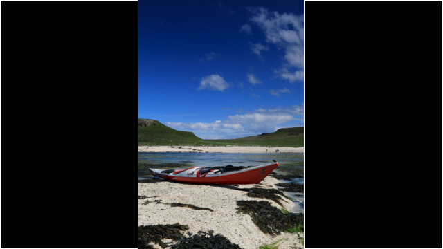 Coral Beaches, Loch Dunvegan Sea Kayak Loch Dunvegan Coral Beaches Skye