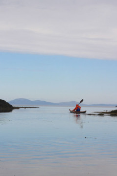 Hebrides from Ascrib Islands Sea Kayak Waternish Point Ascrib Islands Skye