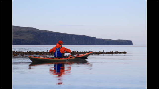 Waternish Point from Ascrib Islands Sea Kayak Waternish Point Ascrib Islands Skye