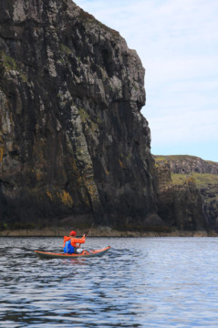 Cliffs near Greshornish point, Waternish Sea Kayak Waternish Point Skye