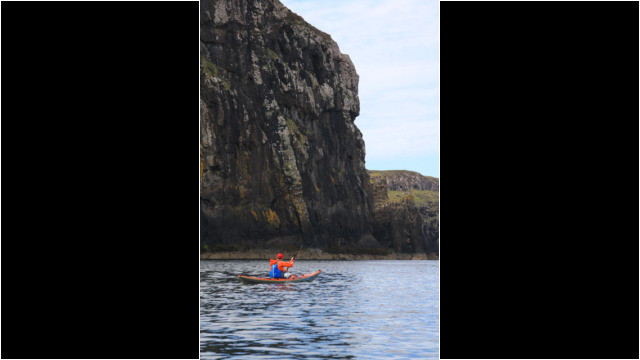Cliffs near Greshornish point, Waternish Sea Kayak Waternish Point Skye