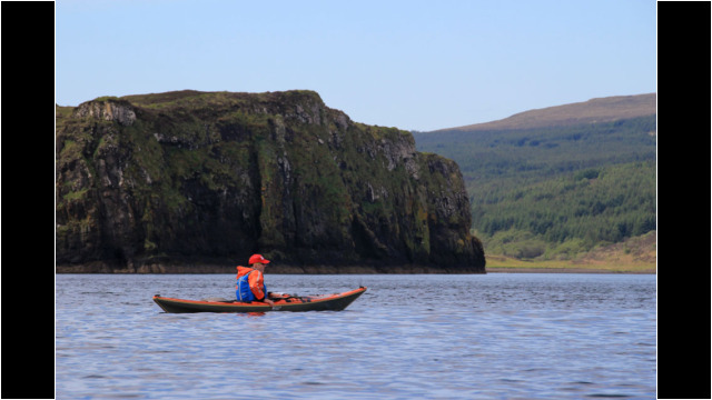 Cliffs near Greshornish point, Waternish Sea Kayak Waternish Point Skye