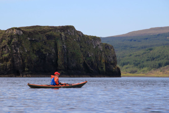 Cliffs near Greshornish point, Waternish Sea Kayak Waternish Point Skye