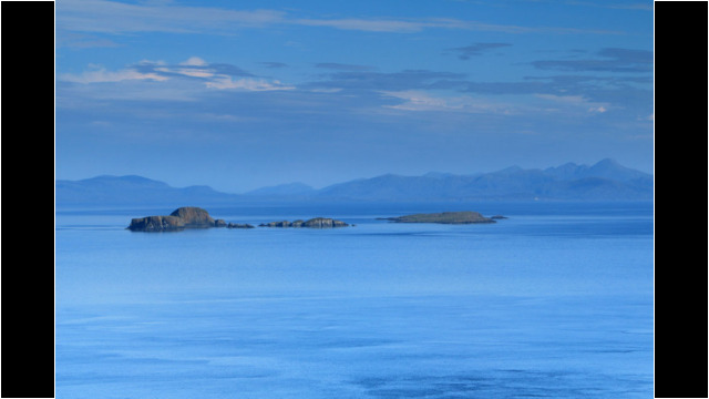 Lord Macdonald's Table, Gaeilavore Island & Fladda-chuain from Skye Sea Kayak Fladda-chuain Skye