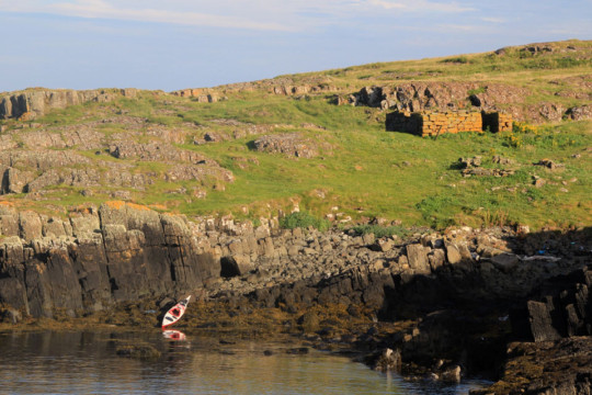 Fladda-chuain landing Sea Kayak Fladda-chuain Skye