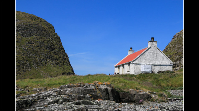 House on Eilean an Taighe, Shiant Islands Shiant Islands